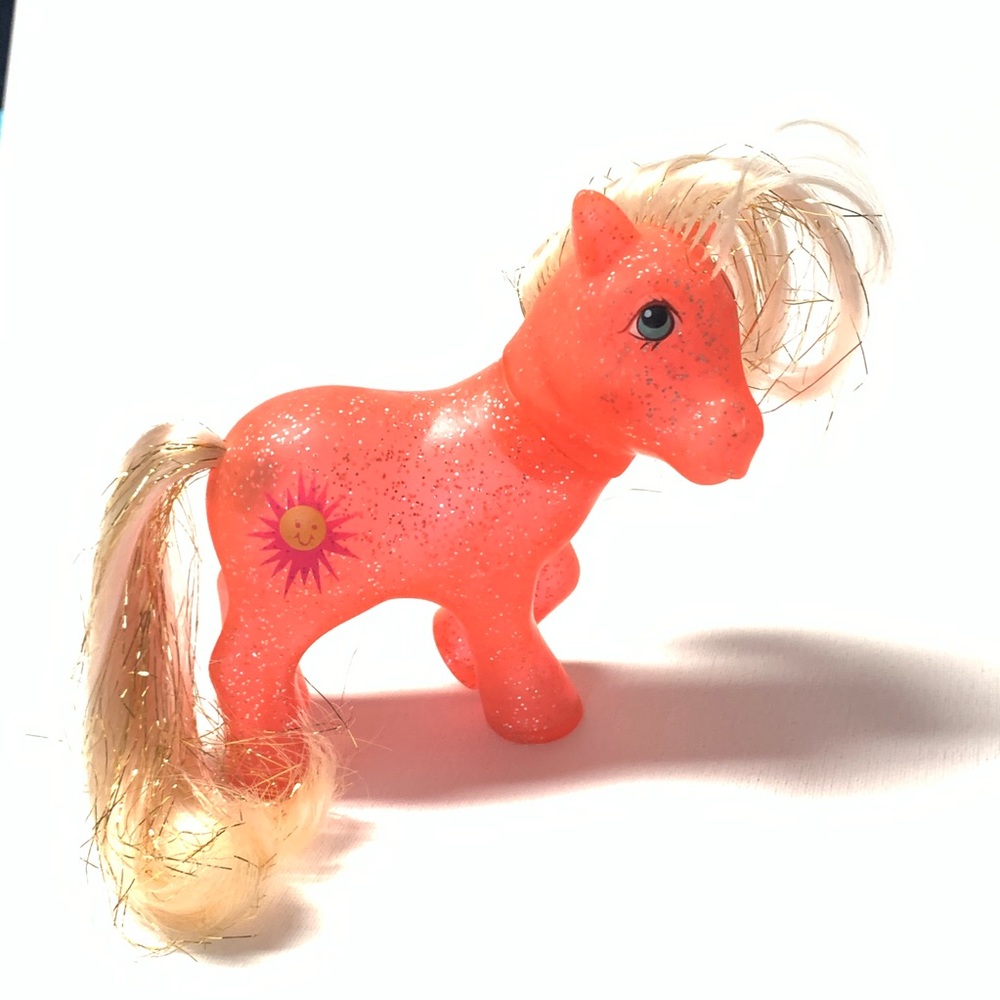 My Little Pony G1 SUNSPOT Sparkle ponies